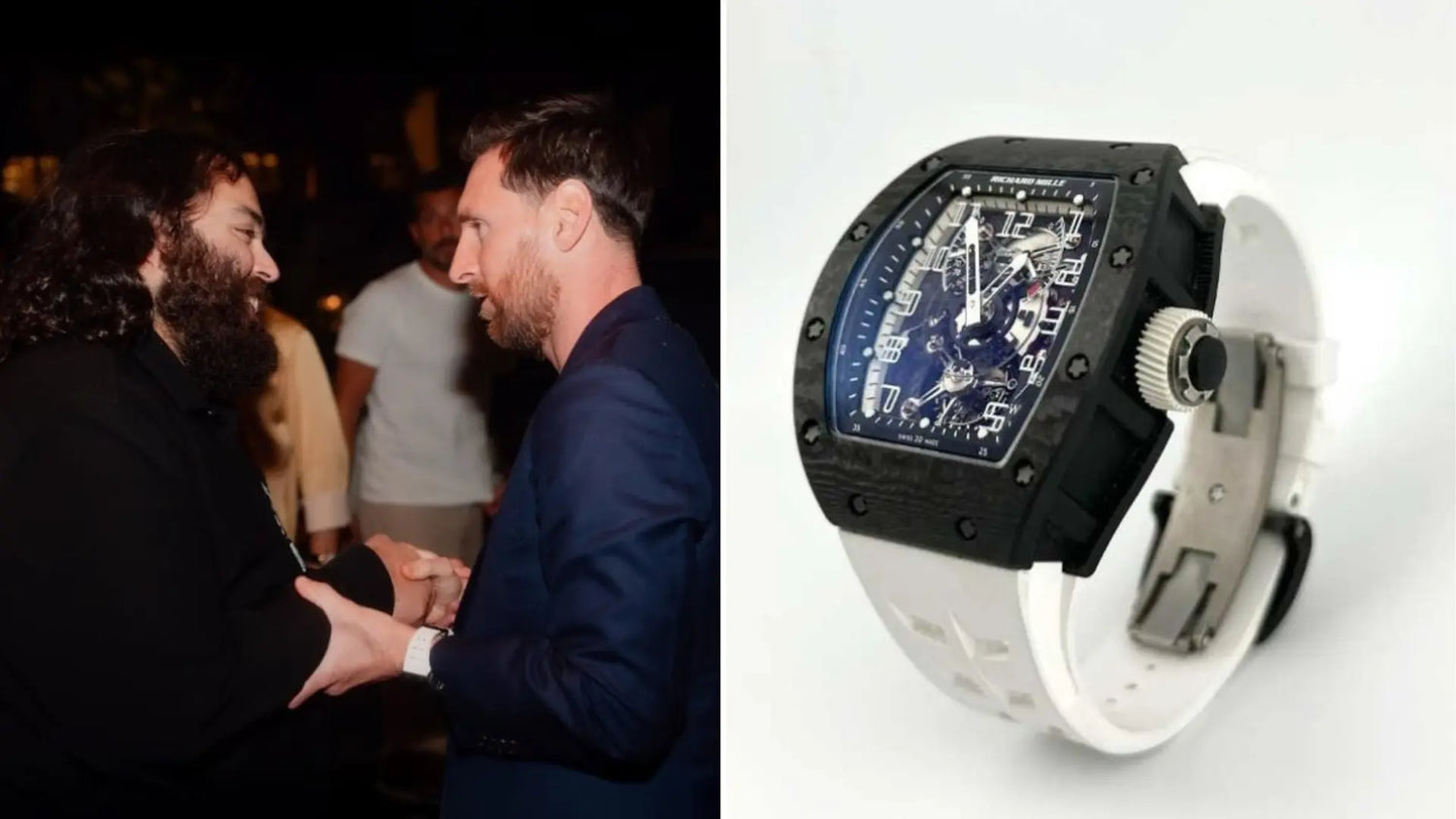 When Lionel Messi And Anant Ambani Shared A Richard Mille Moment?