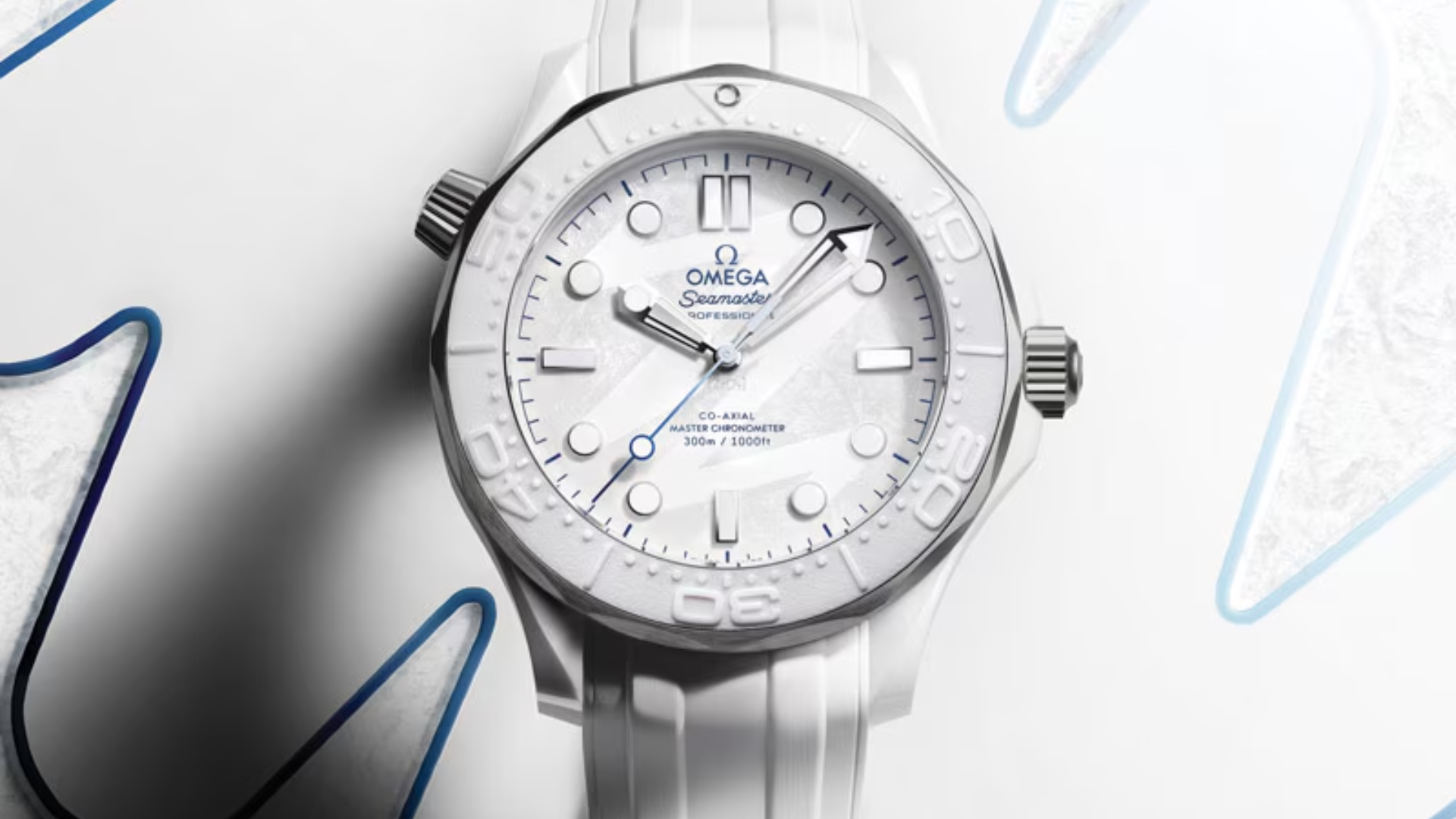 Introducing Omega Releases: A White Ceramic Seamaster 300M For Milano Cortina 2026