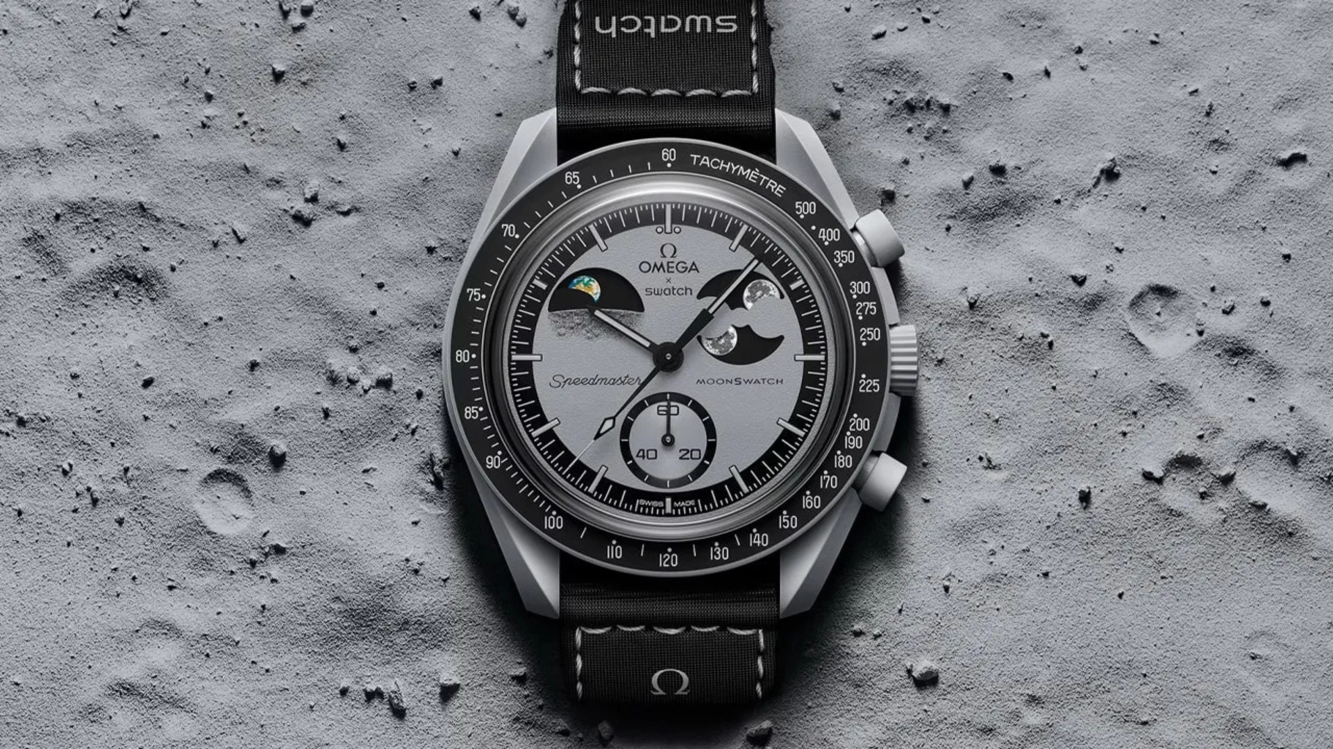 Swatch x Omega MoonSwatch: Mission to Earthphase – Moonshine Gold