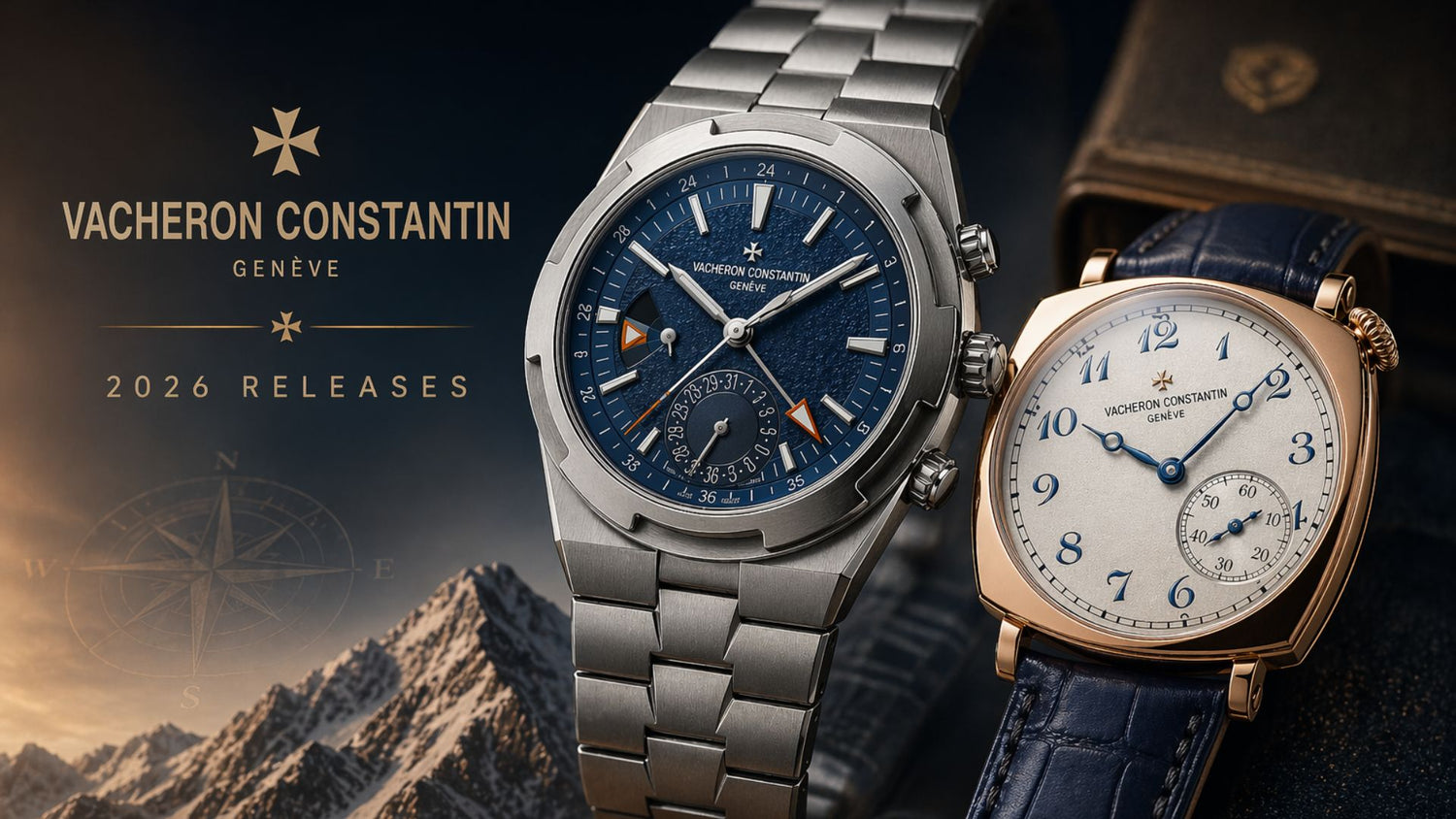 Vacheron Constantin 2026 Releases: Overseas Dual Time & American 1921
