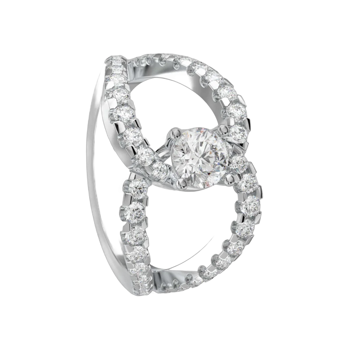 50 Ptr Ring -1.13 CTS- HRD-F-G/SI 775R,Total Wt - 4.70gm – additional product photo 2