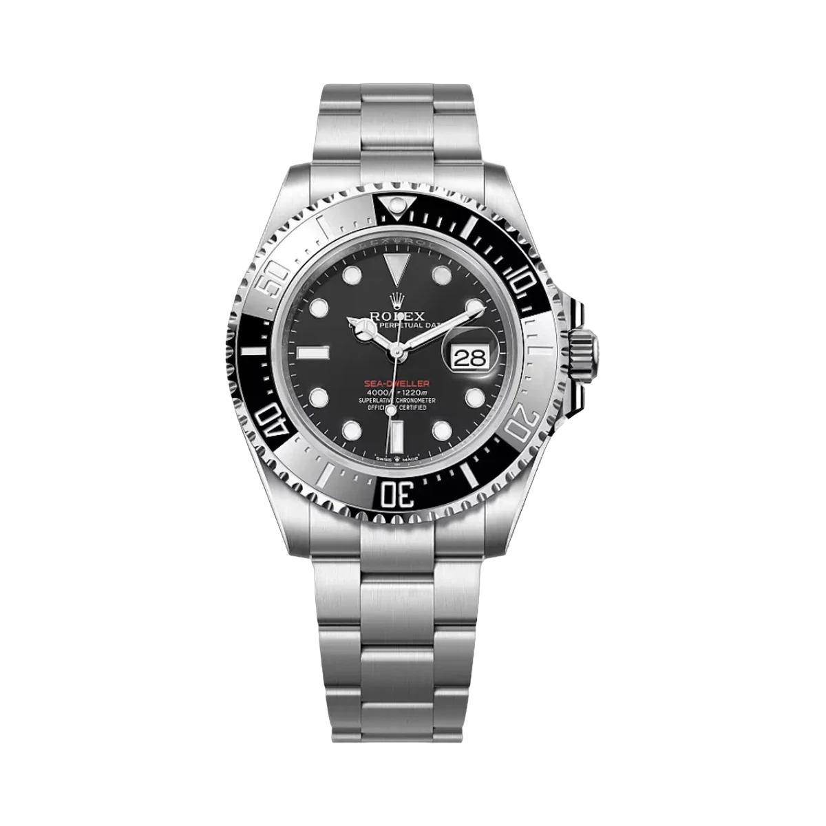 Rolex Sea Dweller 126600-0002 Perpetual Black Dial 43mm Stainless Steel Men's Watch