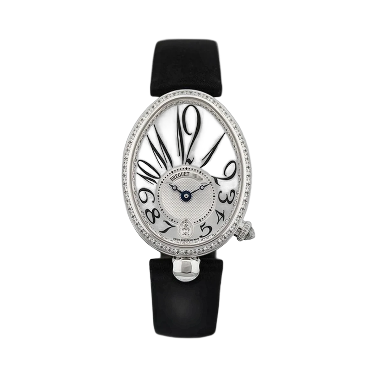 Breguet Reine De Naples 8918Bb/58/864.D00D Mother Of Pear Dial Diamond-Set Bezel 36Mm Automatic Ladies Watch