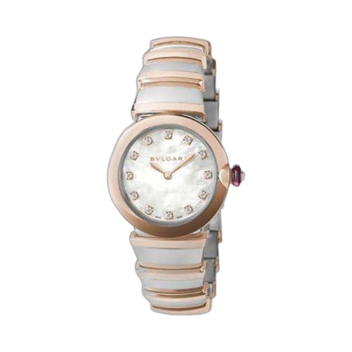 Bvlgari Lvcea Stainless Steel 28Mm Ladies Watch