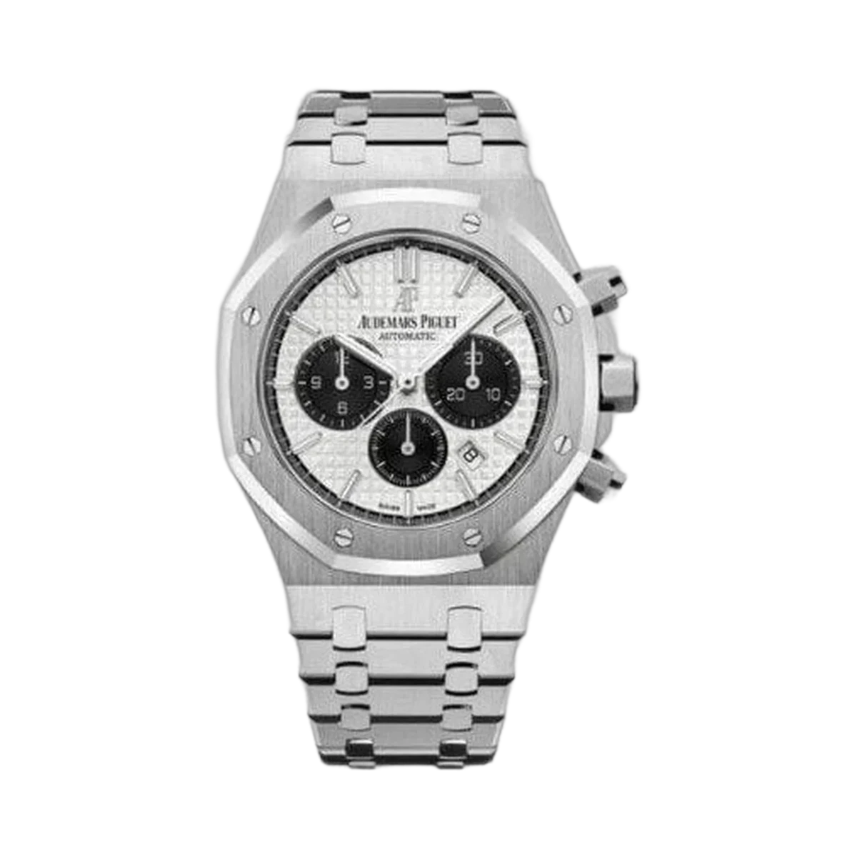 Audemars Piguet Royal Oak 26331St.Oo.1220St.03 Stainless Steel 41Mm Silver Toned Dial Men's Watch