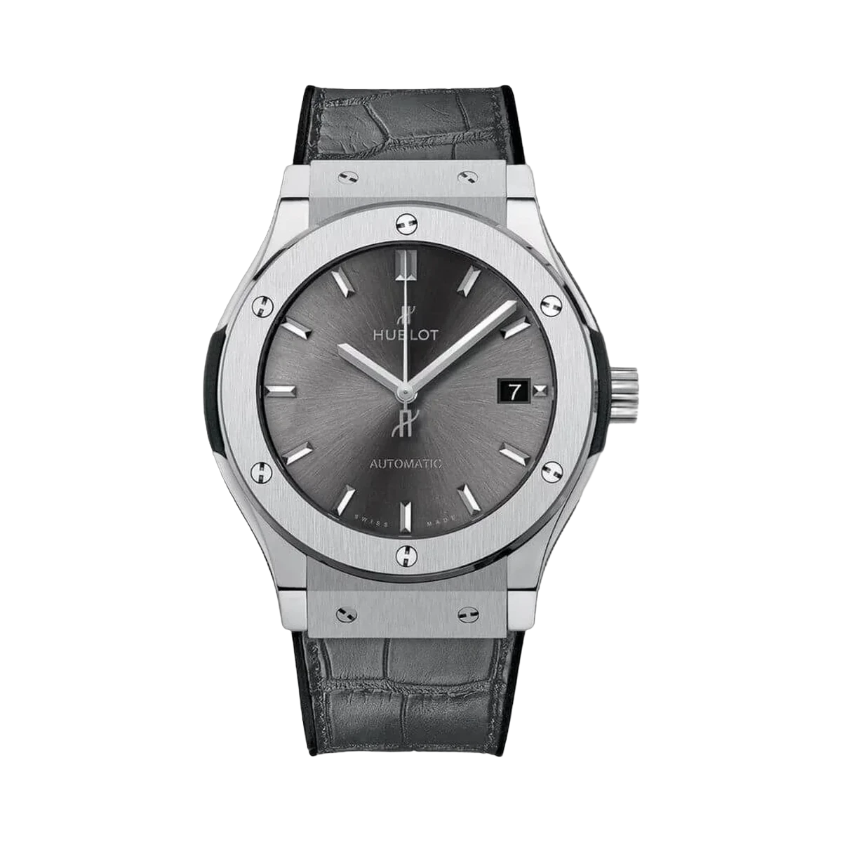Hublot Classic Fusion 511.NX.7071.LR Titanium Grey Dial 45Mmm Men's Watch