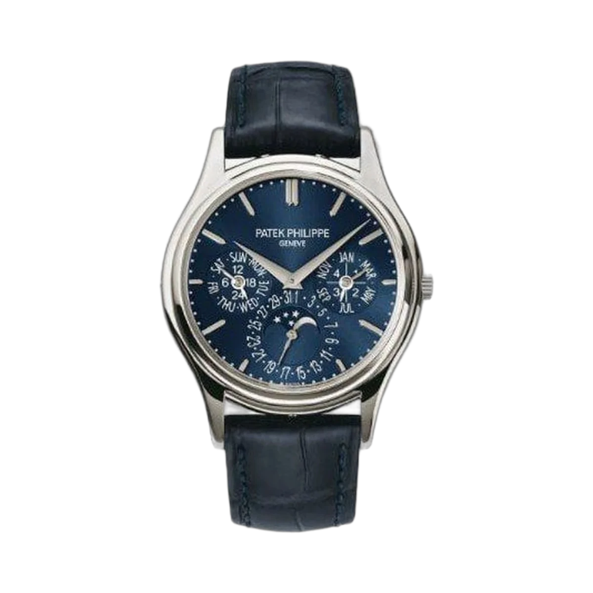 Patek Philippe Grand Complications 5140P-001 Platinum Blue Dial Men's Watch