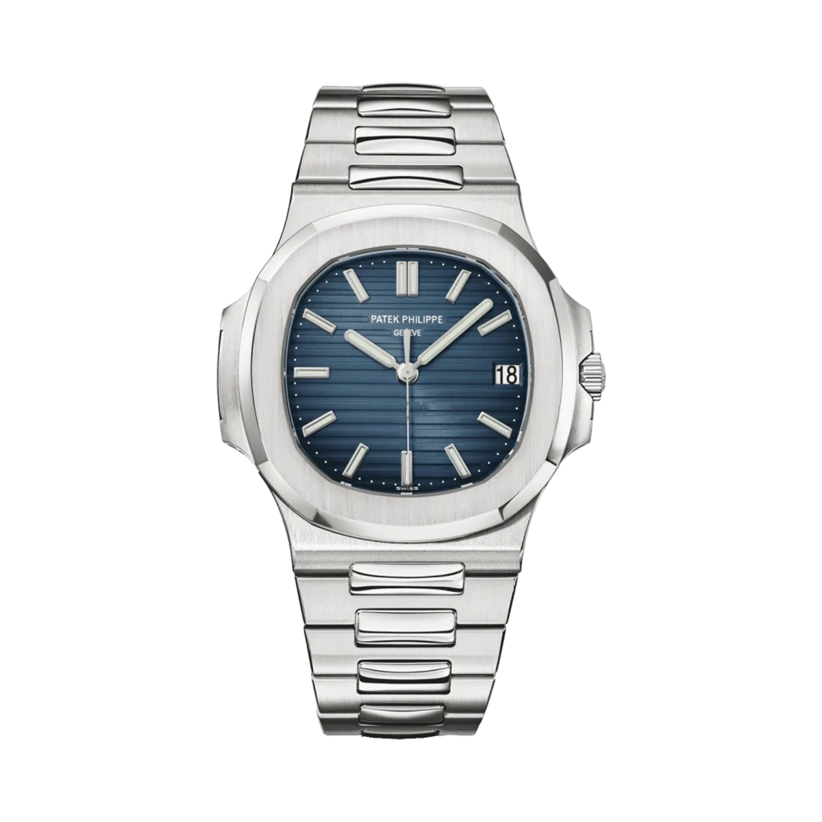 Patek Philippe Nautilus 5711/1A-010 Stainless Steel 40Mm Black-Blue Dial Men's Watch