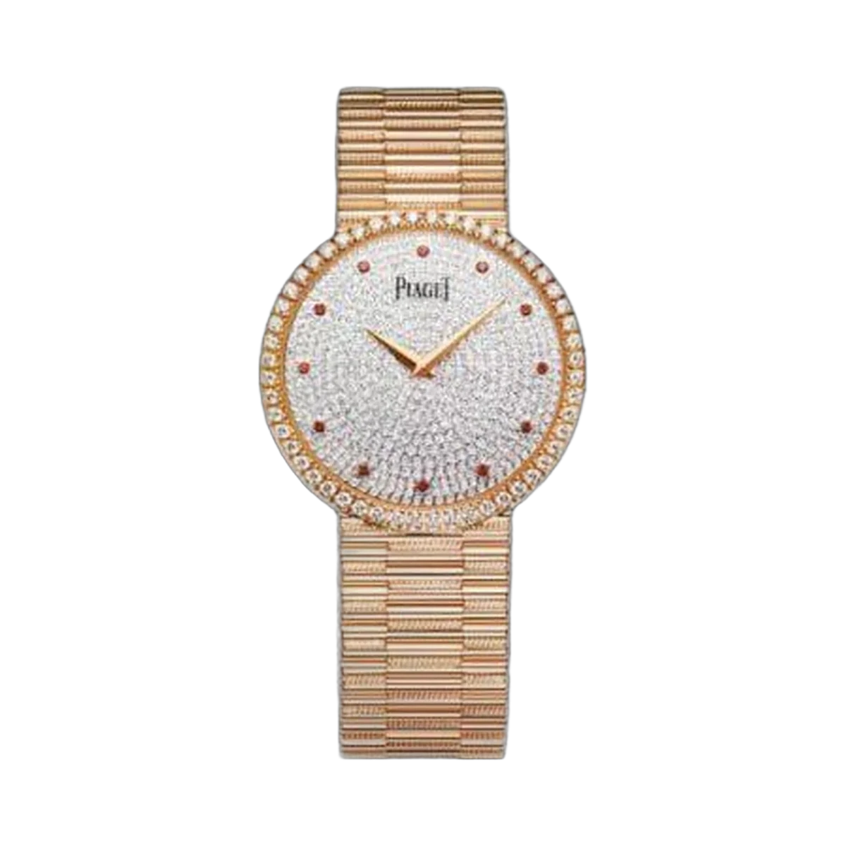 Piaget Traditional 18Kt Rose Gold 34Mm Ladies Watch