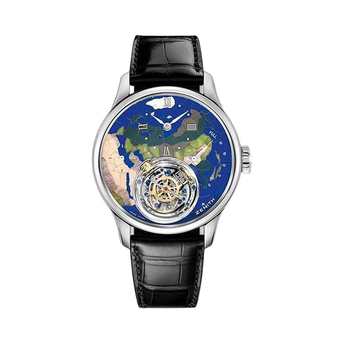 Zenith Academy Christophe Colomb Platin 45 mm Herrenuhr
