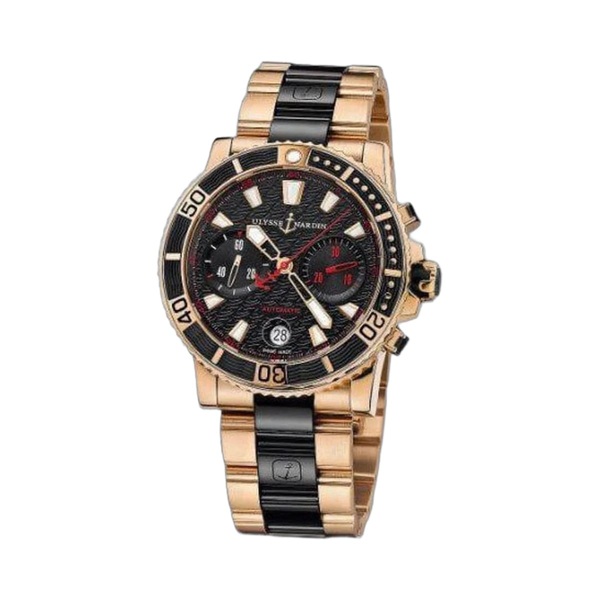 Ulysse Nardin Maxi Marine 18Kt Rose Gold 42.7Mm Men's Watch