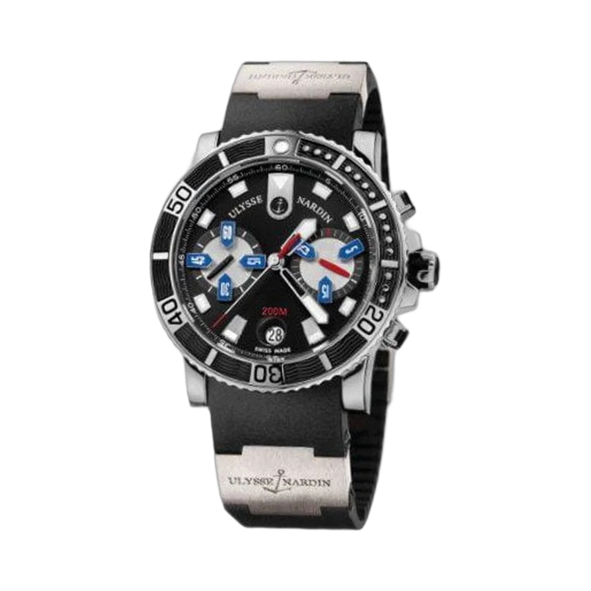 Ulysse Nardin Maxi Marine Stainless Steel 42.7Mm Men's Watch
