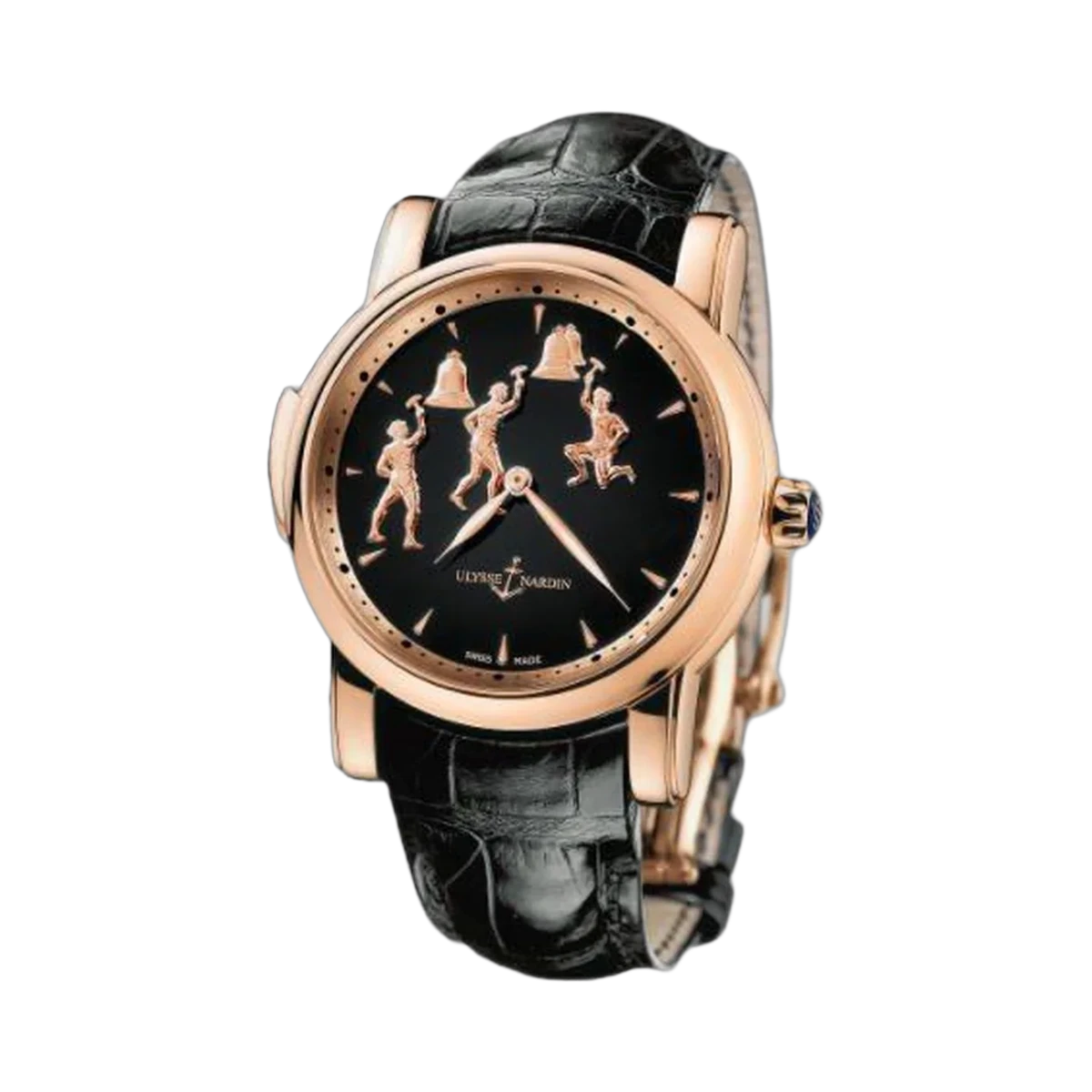 Ulysse Nardin Triple Jack Limited Edition To 50Pcs 18Kt Rose Gold 42Mm Men's Watch