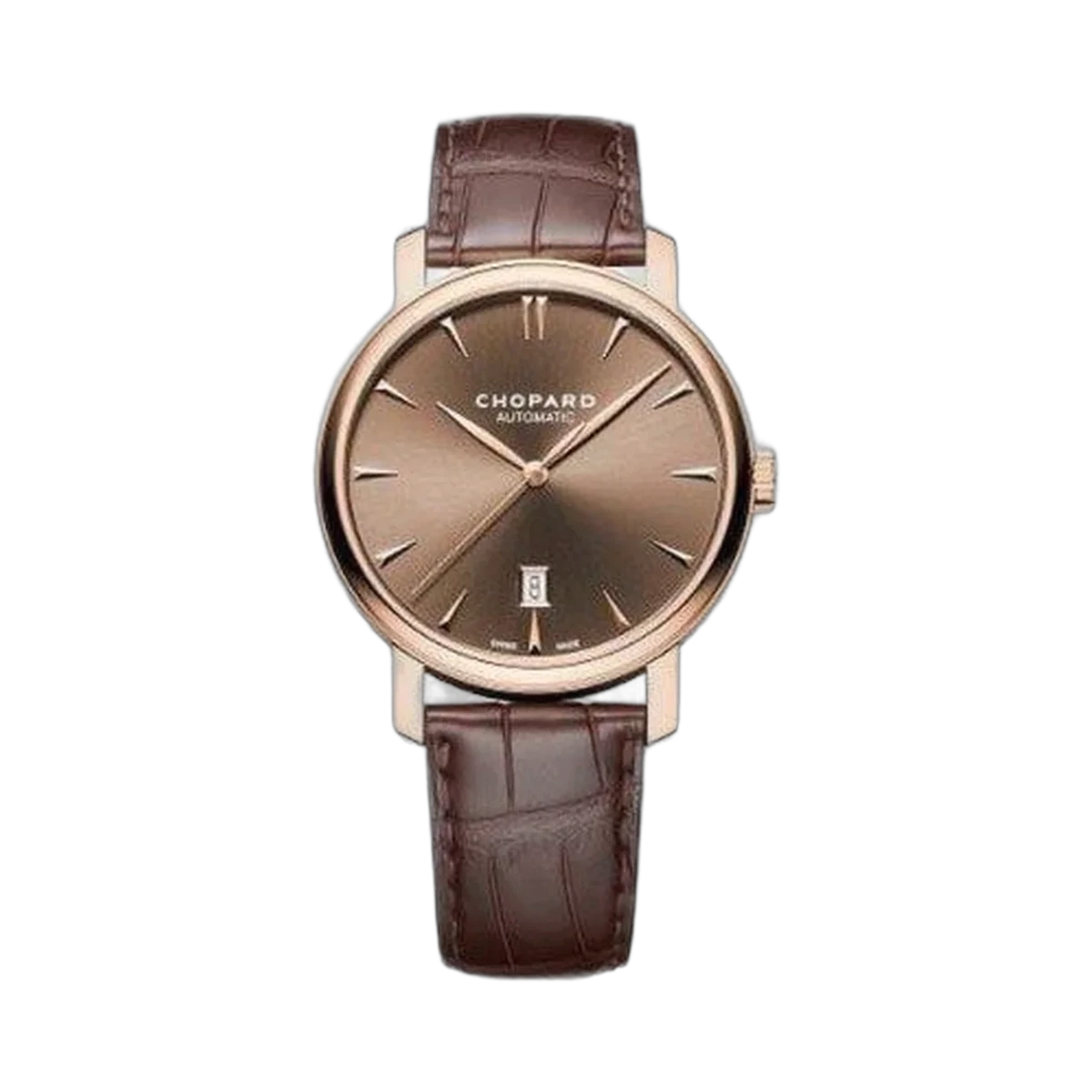 Chopard 经典 18Kt 玫瑰金 40 毫米男士手表