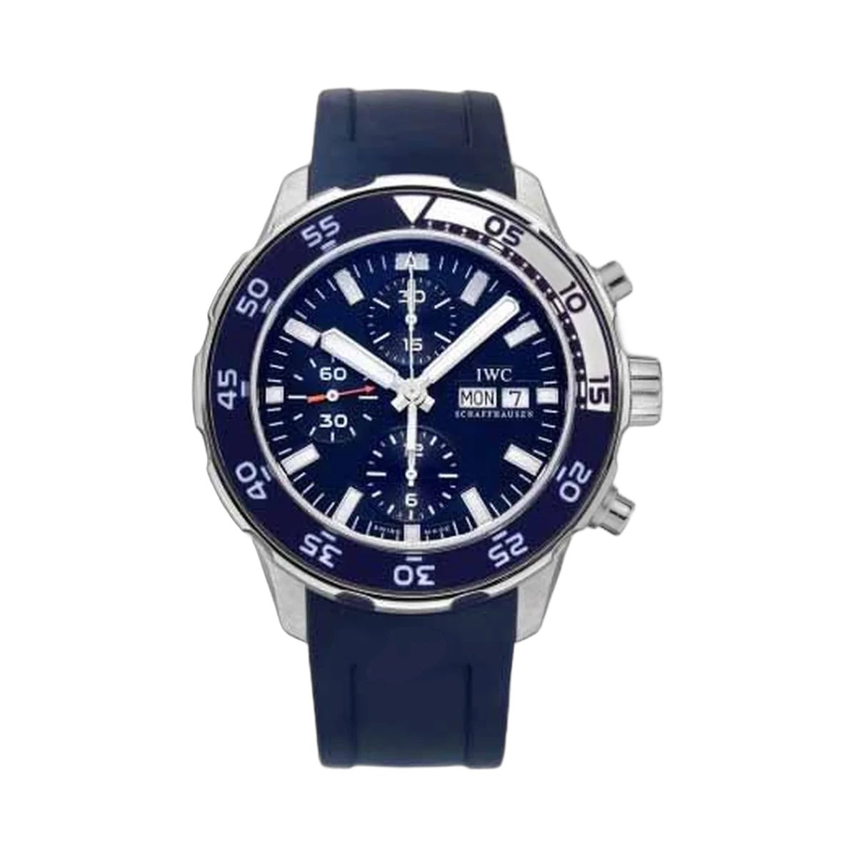 Iwc Aquatimer Chronograph Stainless Steel 44Mm Mens Watch