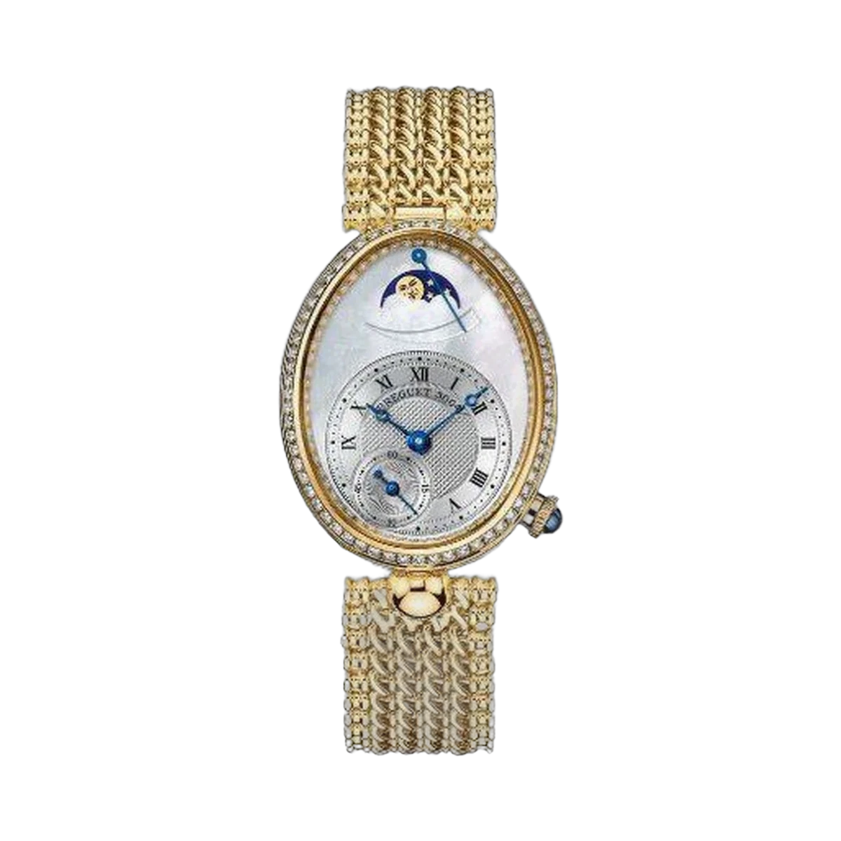 Breguet Reine De Naples 18Kt Yellow Gold 28.45Mm X 36.5Mm Ladies Watch