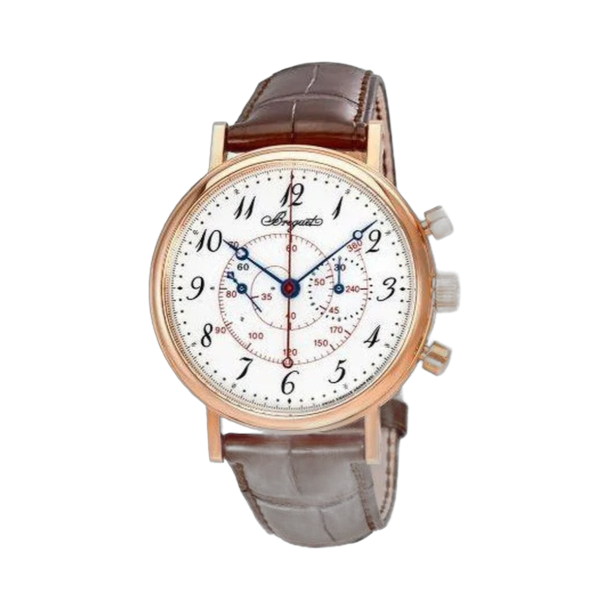 Breguet Classique White Enamel Dial 18Kt Rose Gold 40Mm Men's Watch