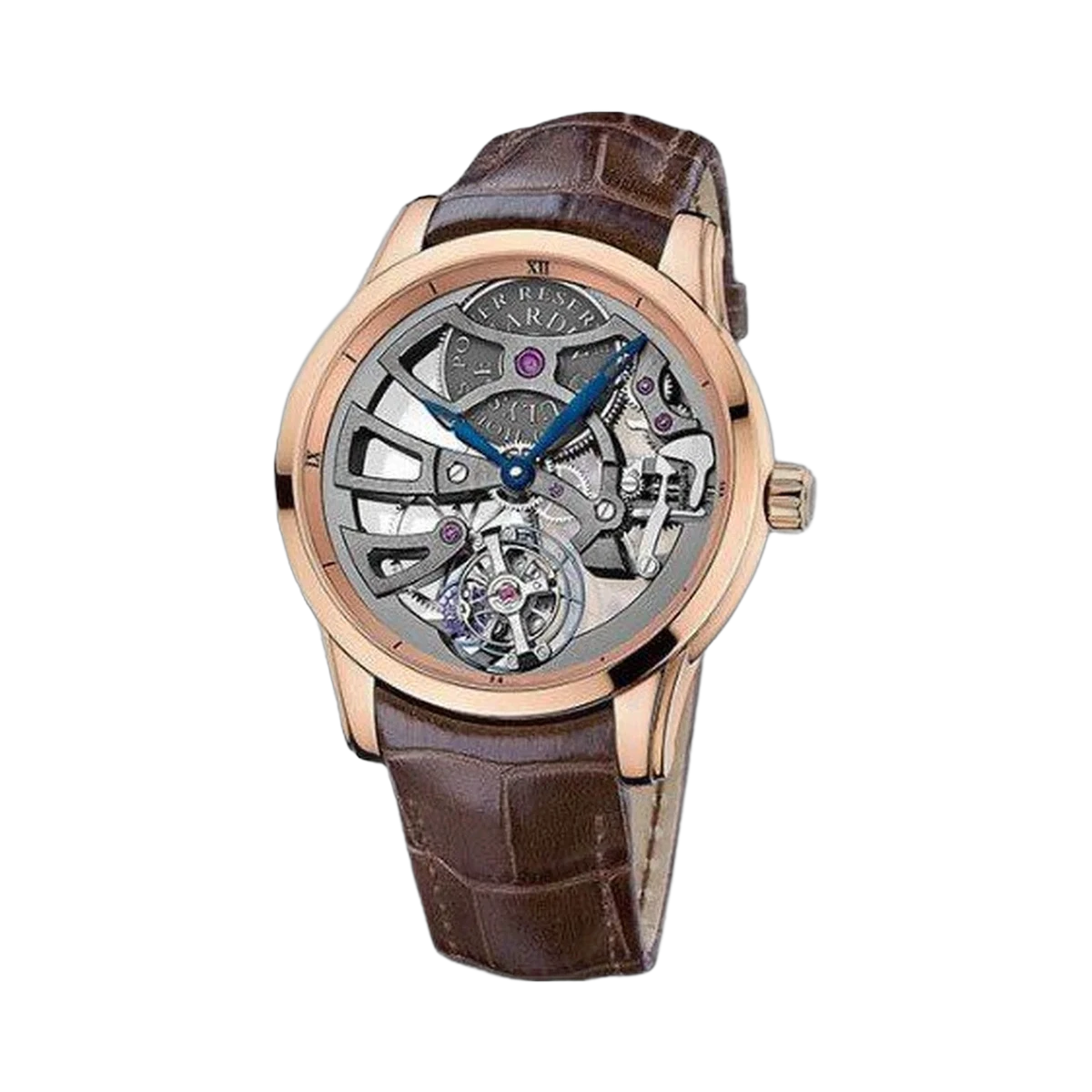 Ulysse Nardin Skeleton Tourbillon Manufacture Limited Edition 99 Pcs 18Kt Rose Gold 44Mm Men's Watch