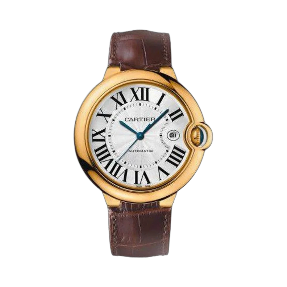 Cartier Ballon Bleu 18Kt Yellow Gold 42Mm Men's Watch