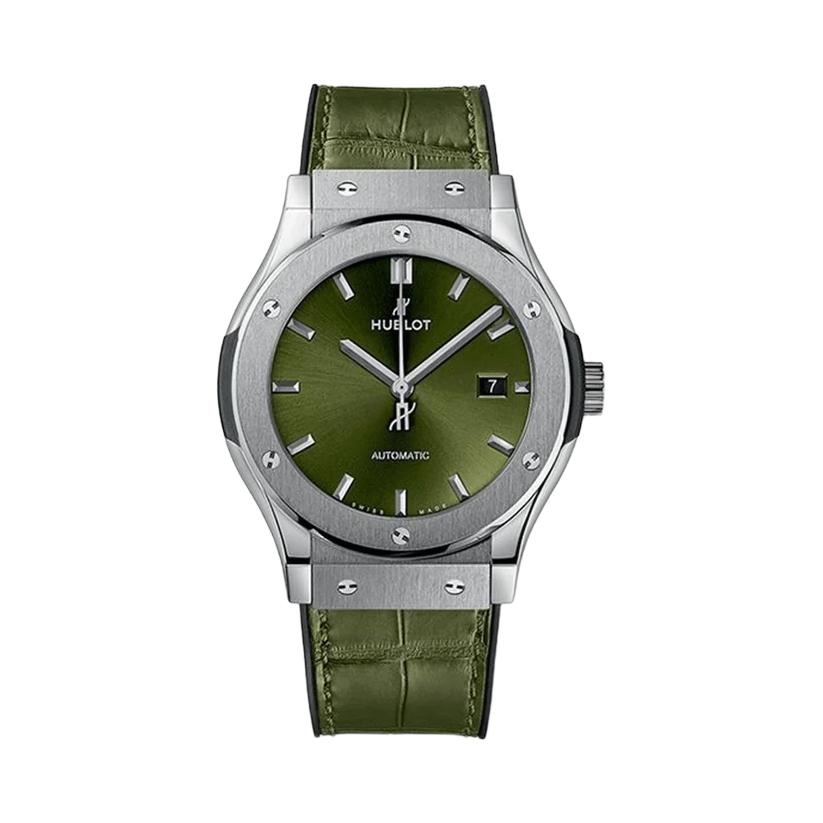Hublot Classic Fusion 542.Nx.8970.Lr Automatic 42Mm Green Dial