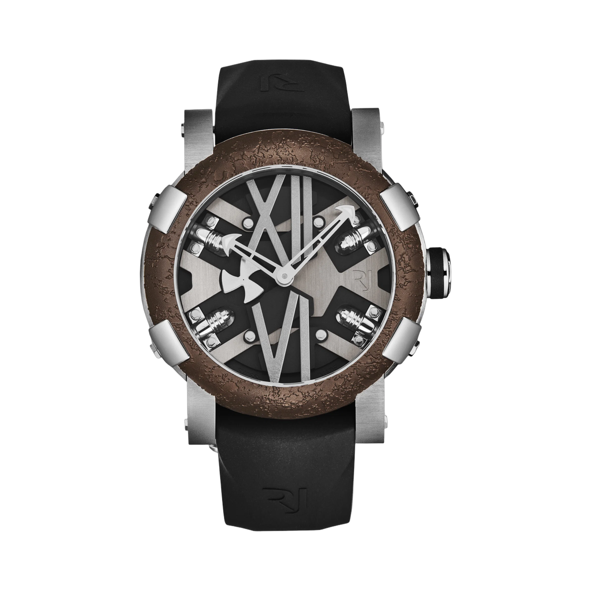 Romain Jerome Steampunk RJ.ST.AU.101.10 46MM Stainless Steel Grey Dial