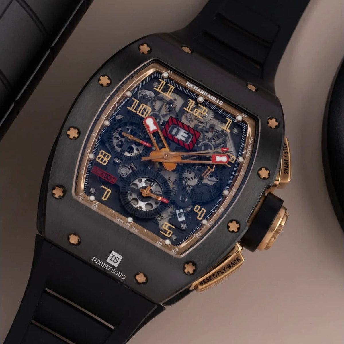 Richard Mille RM 011 Felipe Massa Black Kite Flyback Chronograph Limited Edition 30 Pieces RM011 Black Kite