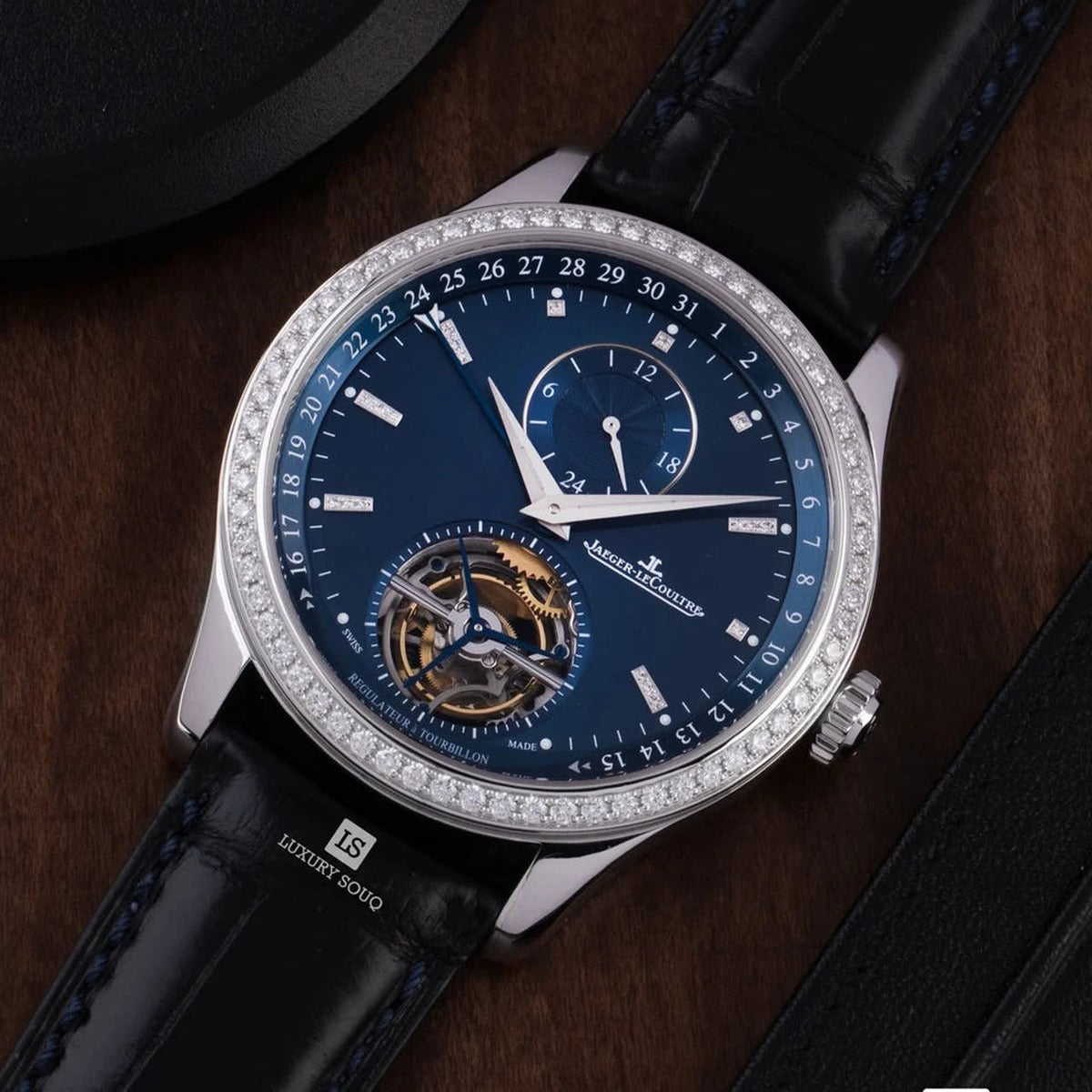 Jaeger-LeCoultre Master Tourbillon Dualtime Q1563480