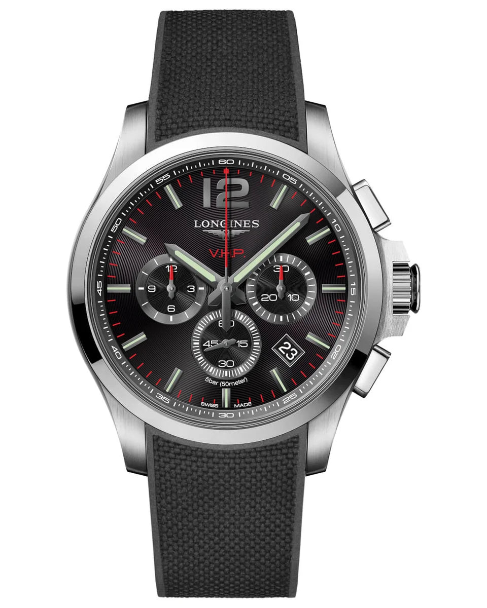Longines Conquest VHP L3.727.4.56.9 Chronograph 44mm Stainless Steel