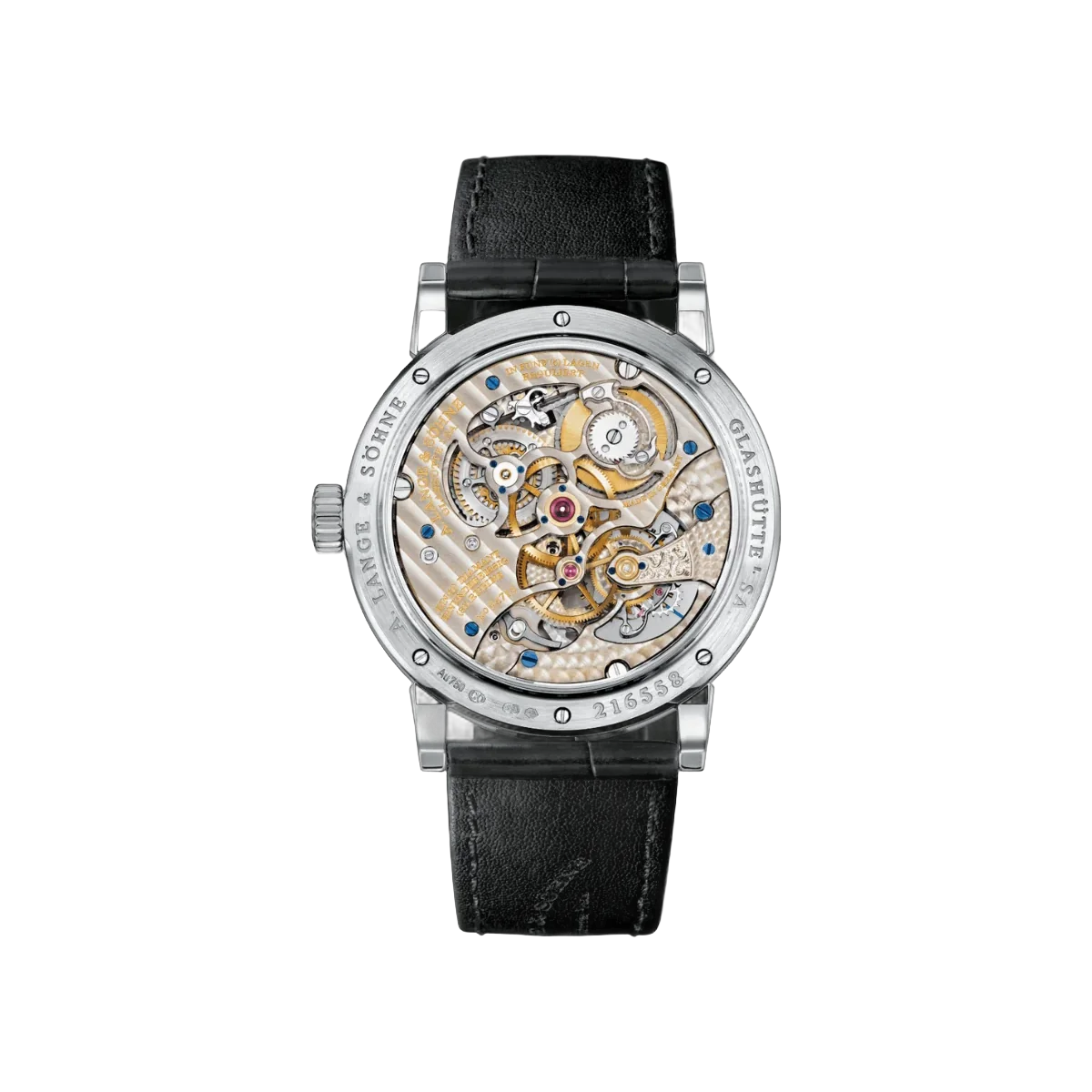 A Lange & Sohne Richard Lange Tourbillon 760.026F "Pour Le Merite" 18kt White Gold 42mm Men's Watch – additional product photo 4
