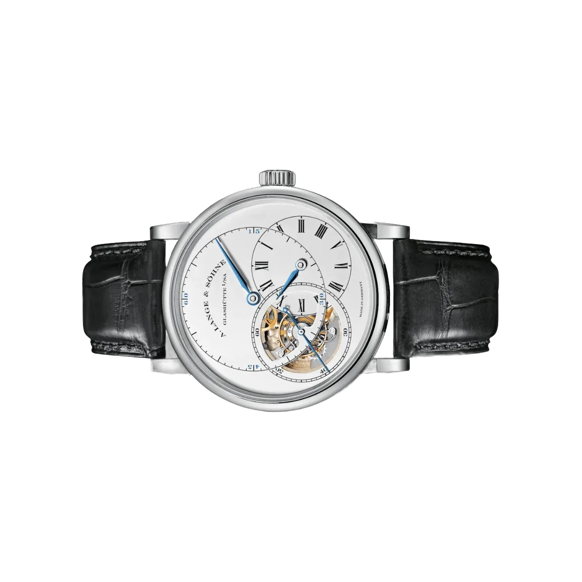 A Lange & Sohne Richard Lange Tourbillon 760.026F "Pour Le Merite" 18kt White Gold 42mm Men's Watch – additional product photo 5