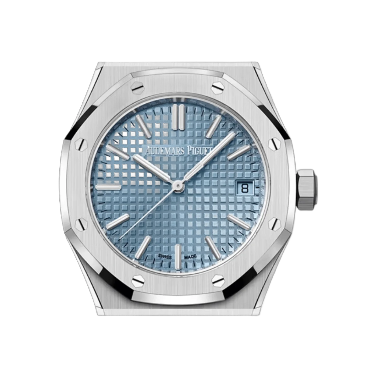 Audemars Piguet 15550ST.OO.1356ST.08 Royal Oak Selfwinding Ice Blue Dial 37mm Unisex Watch – additional product photo 4