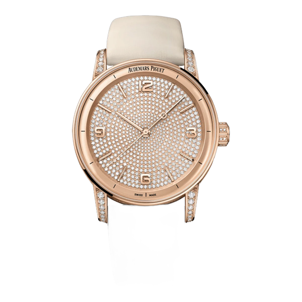 Audemars Piguet Code 11.59 15210Or.Zz.D300Ve.01 612 Brilliant-Cut Diamond Set Dial Self-Winding 41Mm Pink Gold Unisex Watch