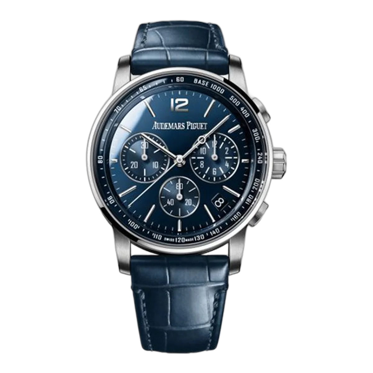 Audemars Piguet Code 11.59 Chronograph 26393Bc.Oo.A321Cr.01 41Mm 18K White Gold Men's Watch