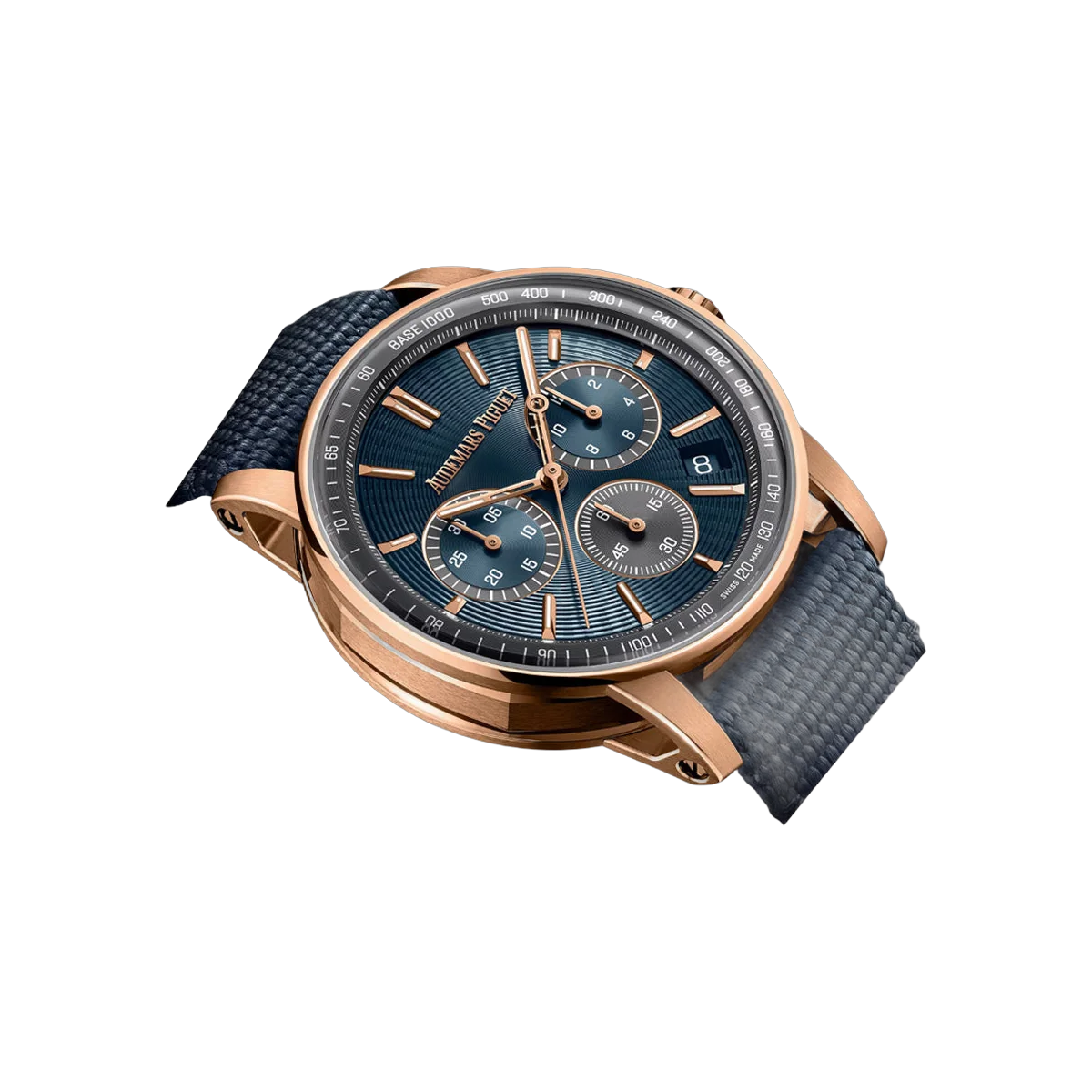 Audemars Piguet Code 11.59 Chronograph 26393OR.OO.A348KB.01 Rose Gold 41mm Blue Dial Men's Watch – additional product photo 2