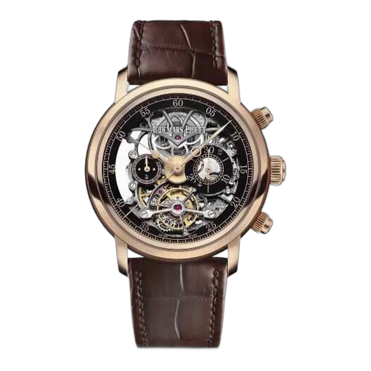 Audemars Piguet Jules Audemars 26346Or.Oo.D088Cr.01 Tourbillon 41Mm 18K Rose Gold Men's Watch