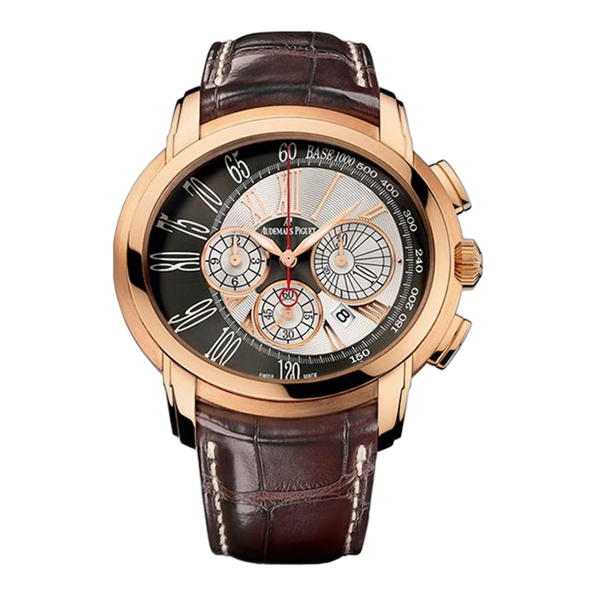 Audemars Piguet Millenary 26145OR.OO.D093CR.01 18Kt Rose Gold 47Mm Men's Watch