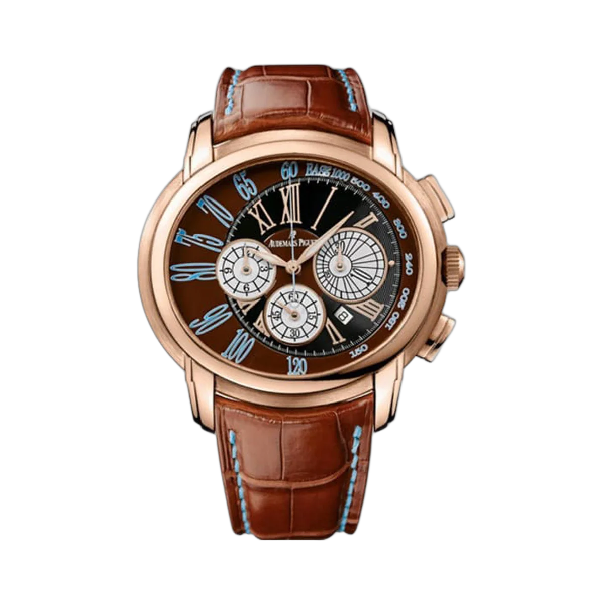 Audemars Piguet Millenary 26145OR.OO.D095CR.01 18Kt Rose Gold 42Mm Silver Dial Men's Watch