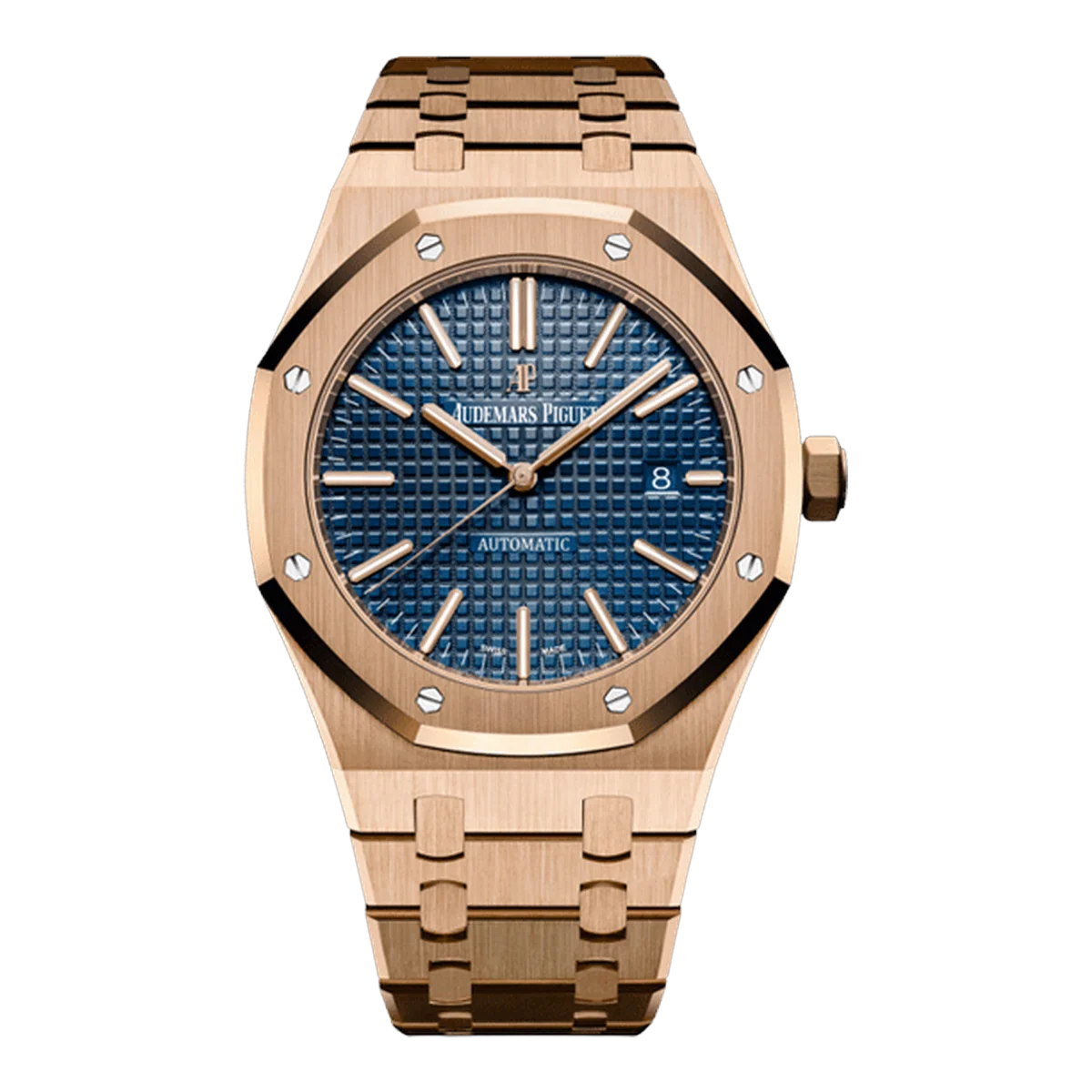 Audemars Piguet Royal Oak 15400OR.OO.1220OR.03 Rose Gold 41mm Men's Watch
