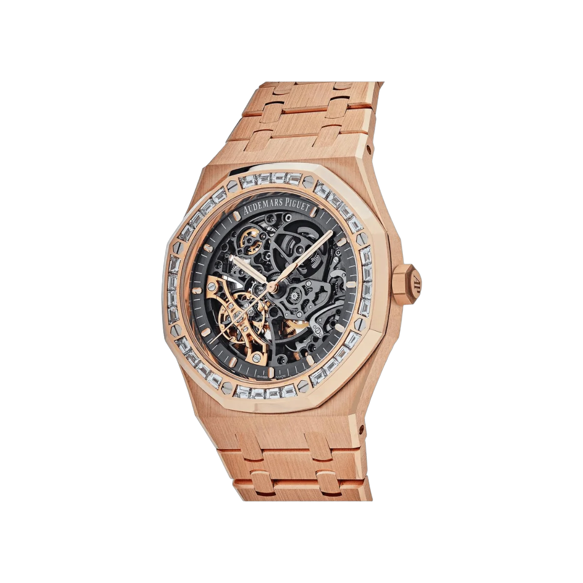 Audemars Piguet Royal Oak 15412OR.ZZ.1220OR.01 18Kt Rose Gold 41Mm Diamond Bezel โ additional product photo 3