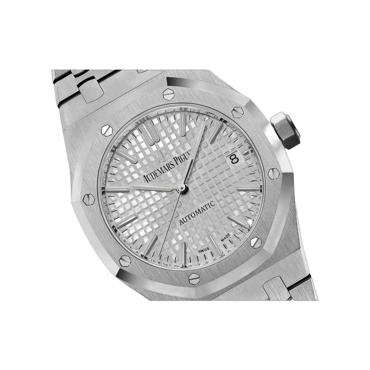 Audemars Piguet Royal Oak 15450St.Oo.1256St.01 Stainless Steel 37Mm Silver Dial Unisex Watch – additional product photo 2
