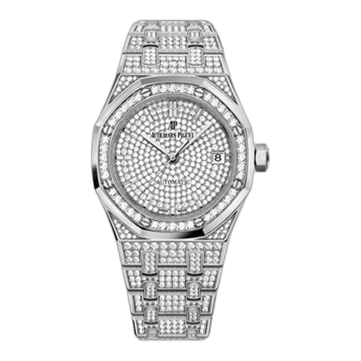 Audemars Piguet Royal Oak 15452BC.ZZ.1258BC.01 Diamond White Gold Watch