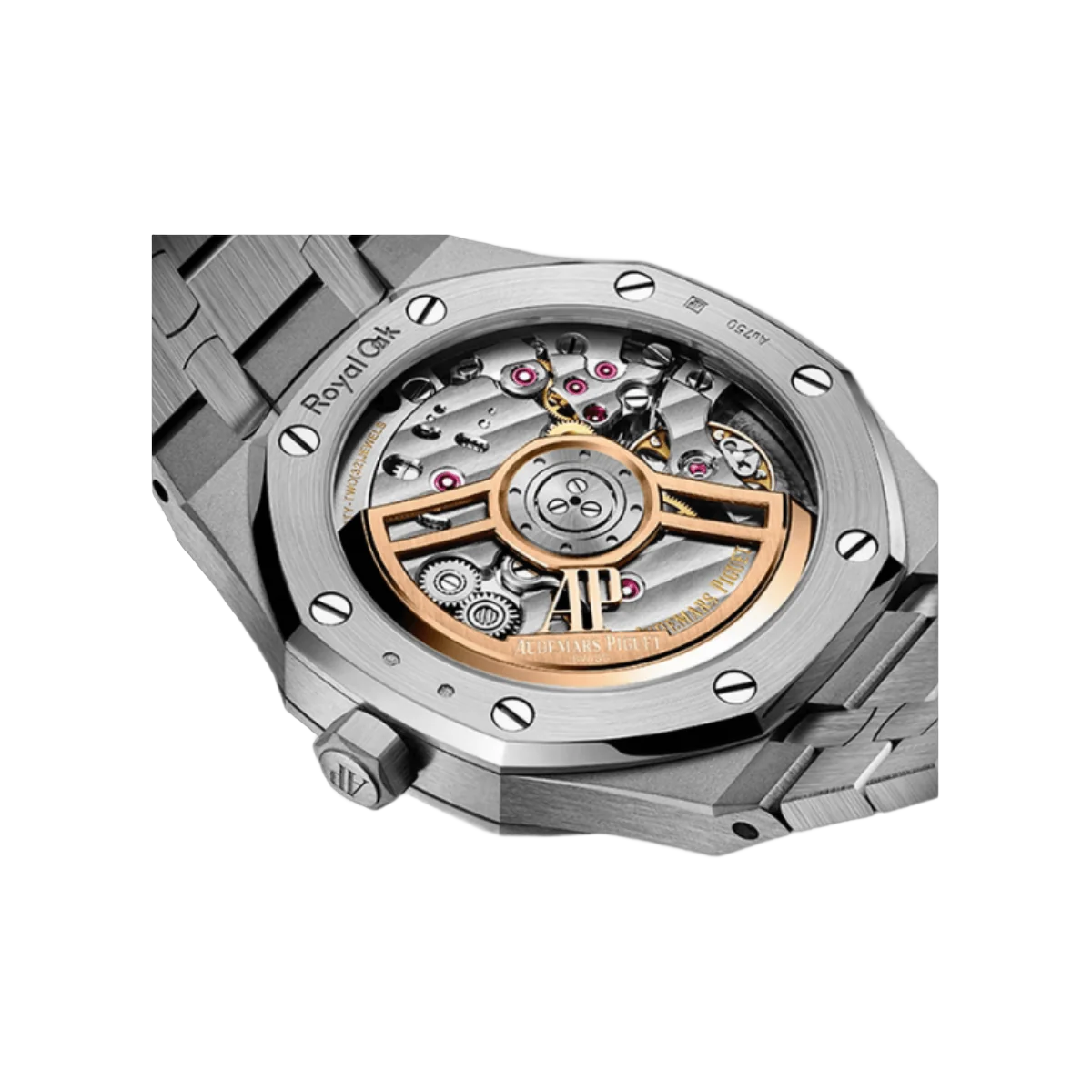 Audemars Piguet Royal Oak 15510BC.OO.1320BC.02 White Gold 41mm Blue Dial Men's Watch – additional product photo 2