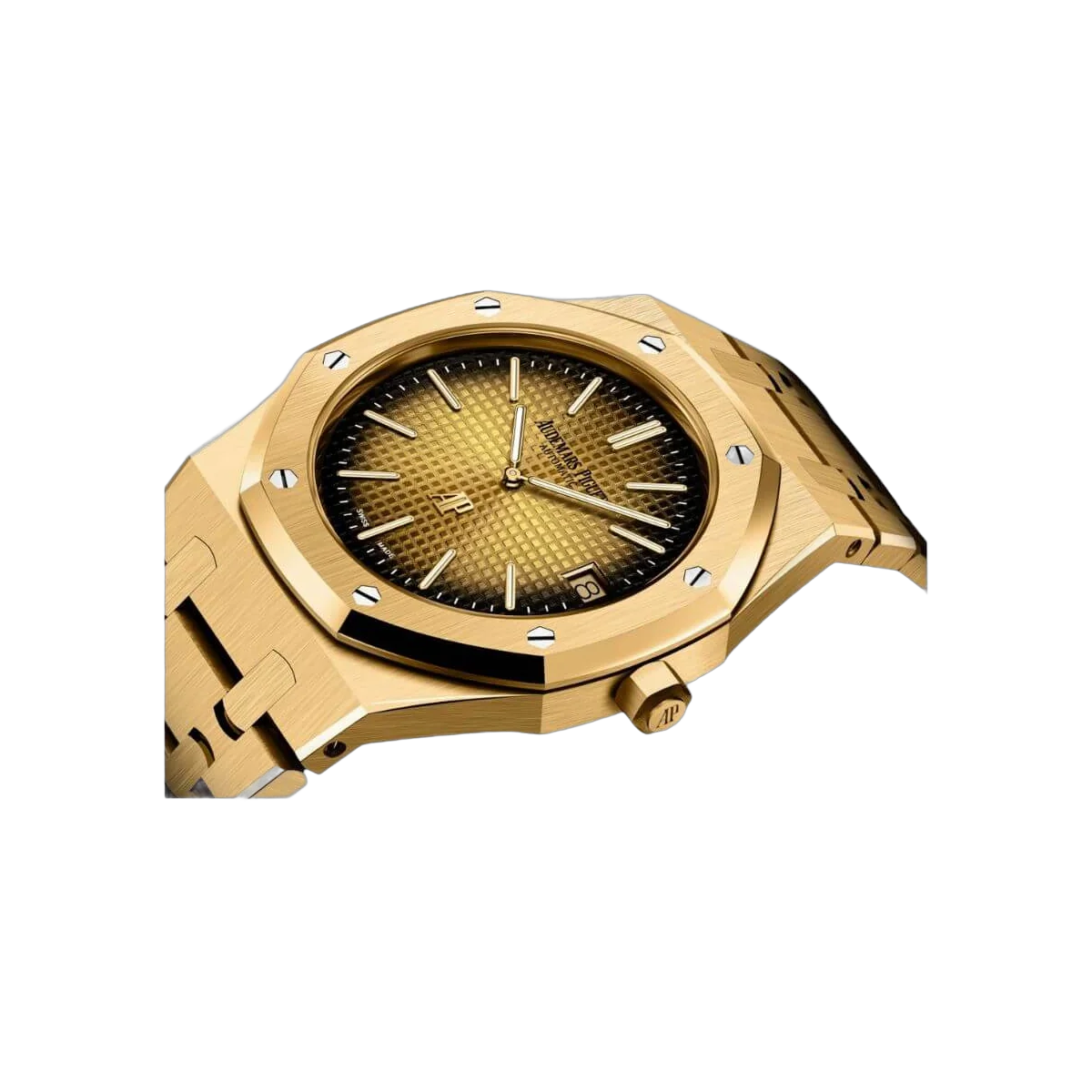 Audemars Piguet Royal Oak 16202BA.OO.1240BA.02 Jumbo 18K Yellow Gold 39mm Mens Watch – additional product photo 3