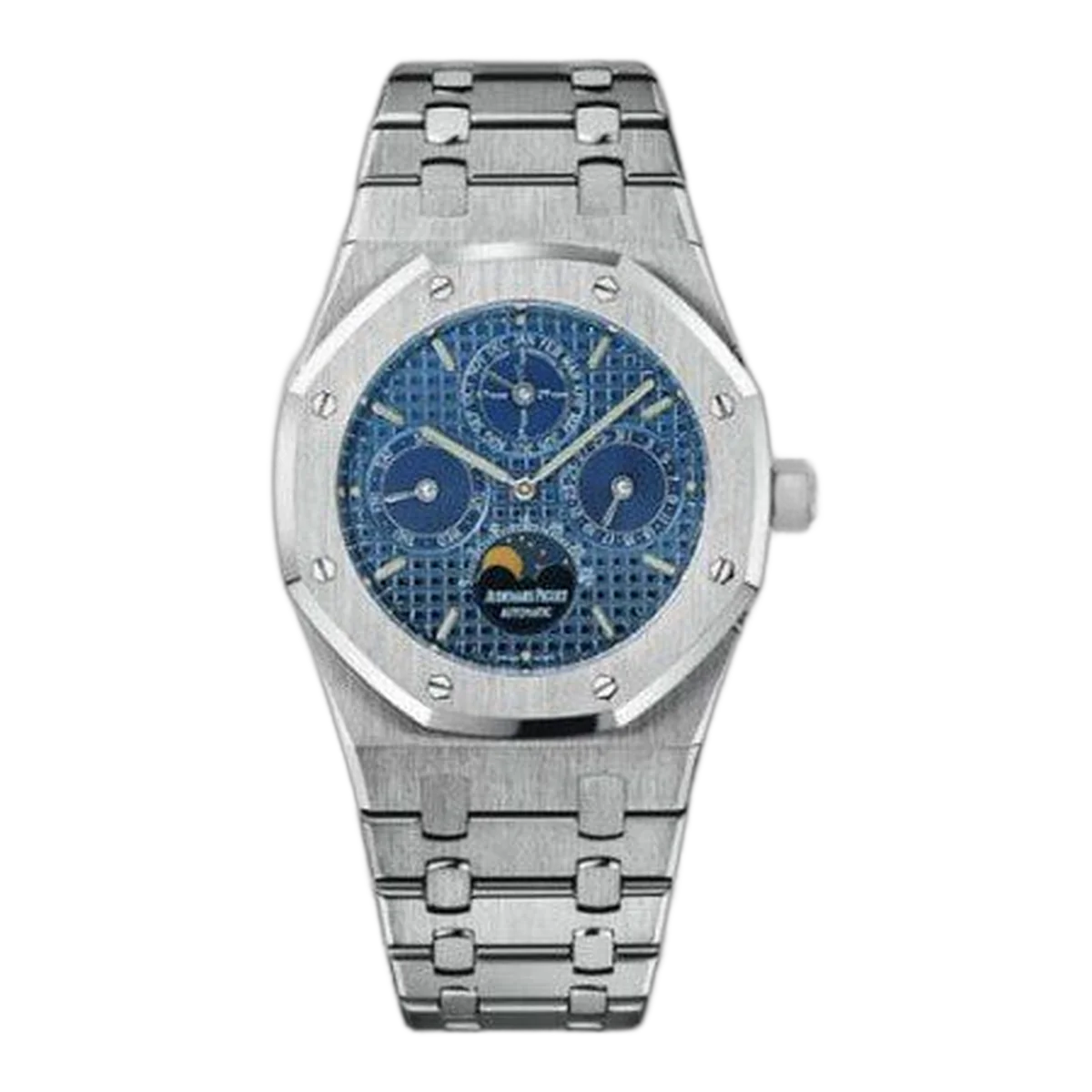 Audemars Piguet Royal Oak 25820St.Oo.0944St.05 Stainless Steel 39Mm Blue Dial Men's Watch