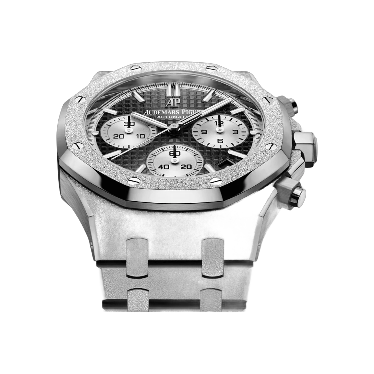 Audemars Piguet Royal Oak 26239BC.GG.1224BC.02 Frosted White Gold 41mm Black Dial Men's Watch – additional product photo 2