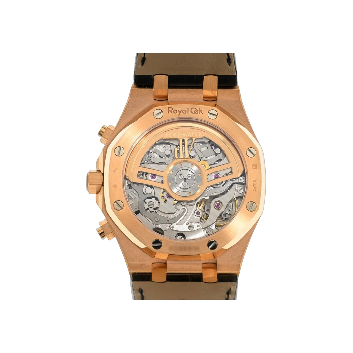 Audemars Piguet Royal Oak 26240OR.OO.D002CR.02 Rose Gold 41mm Black Tapisserie Dial Men's Watch – additional product photo 2