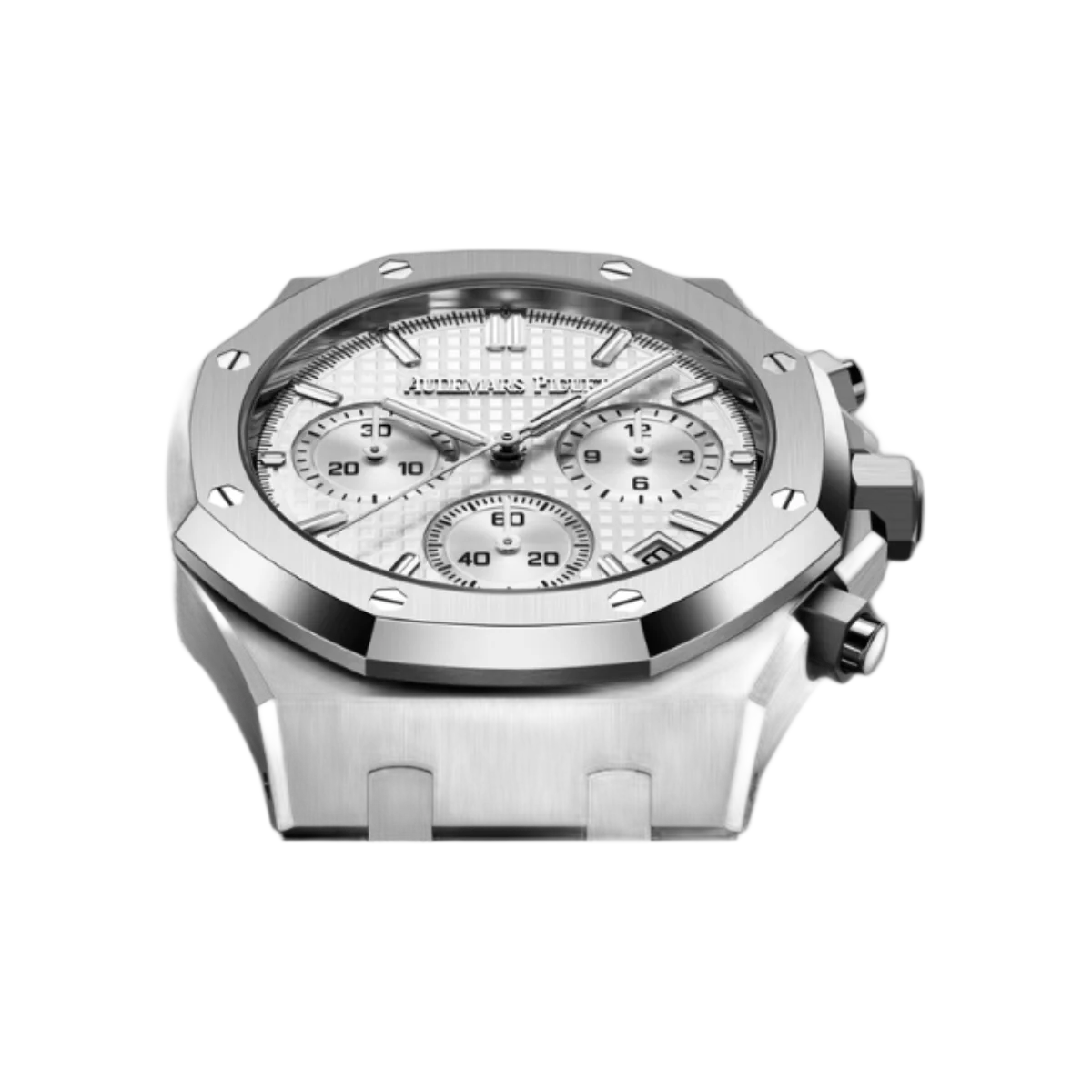 Audemars Piguet Royal Oak 26240ST.OO.1320ST.07 Chronograph 41mm White Dial Men's Watch – additional product photo 5