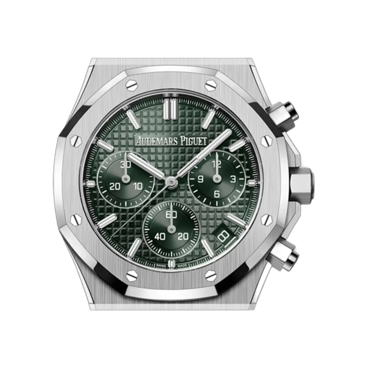 Audemars Piguet Royal Oak 26240ST.OO.1320ST.08 Chronograph Steel Green Dial 41mm Mens Watch – additional product photo 3