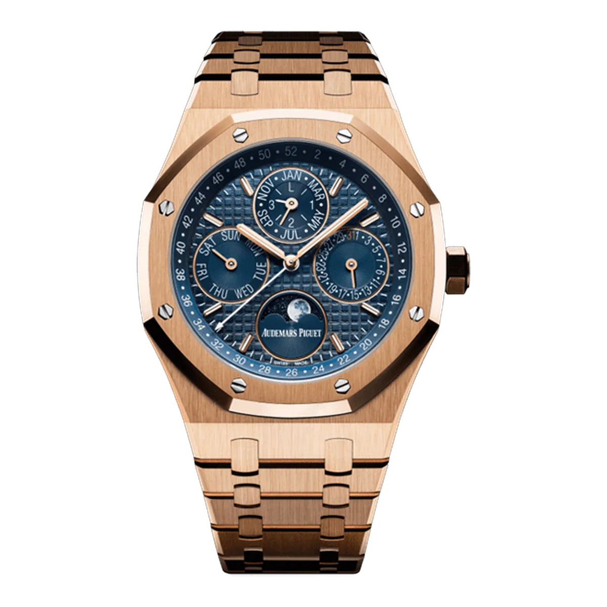 Audemars Piguet Royal Oak 26574OR.OO.1220OR.02 Pink Gold 41mm Men's Watch
