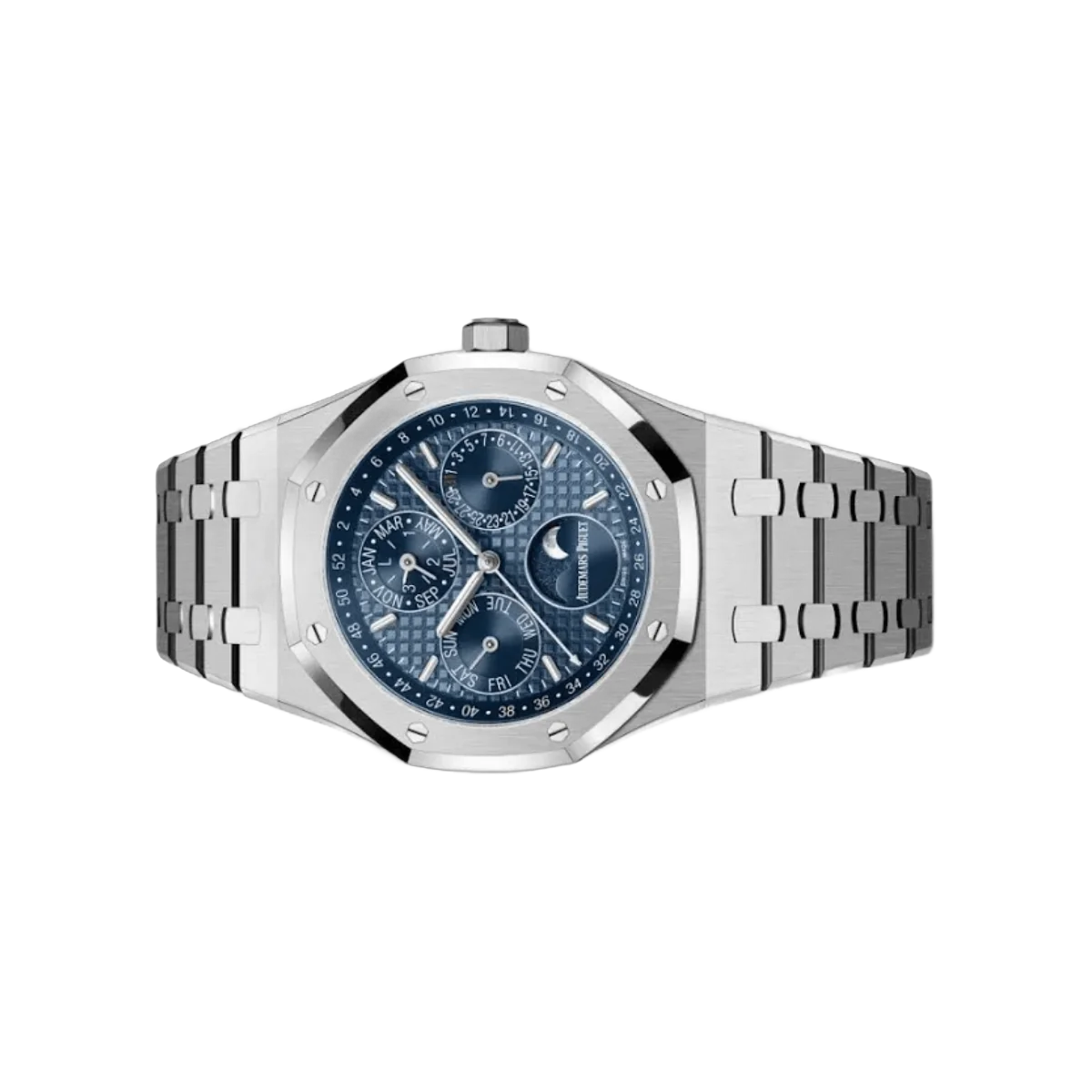 Audemars Piguet Royal Oak 26574ST.OO.1220ST.03 Perpetual Calendar Blue Dial 41mm Mens Watch – additional product photo 2